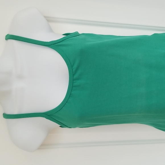 3 DOT Kelly Green Tank Top Large NWOT - Picture 2 of 5